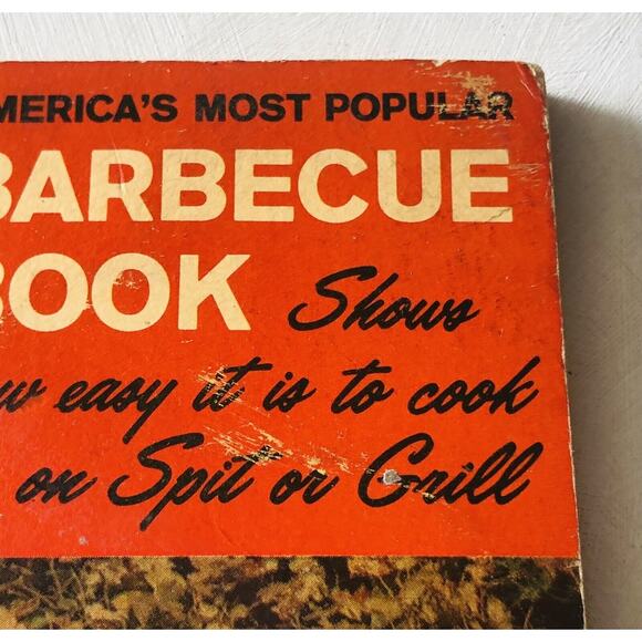 Vintage 1963 Barbecue Cookbook Big Boy Illustrated Recipes Spit Fire Grill Steak - Picture 14 of 16